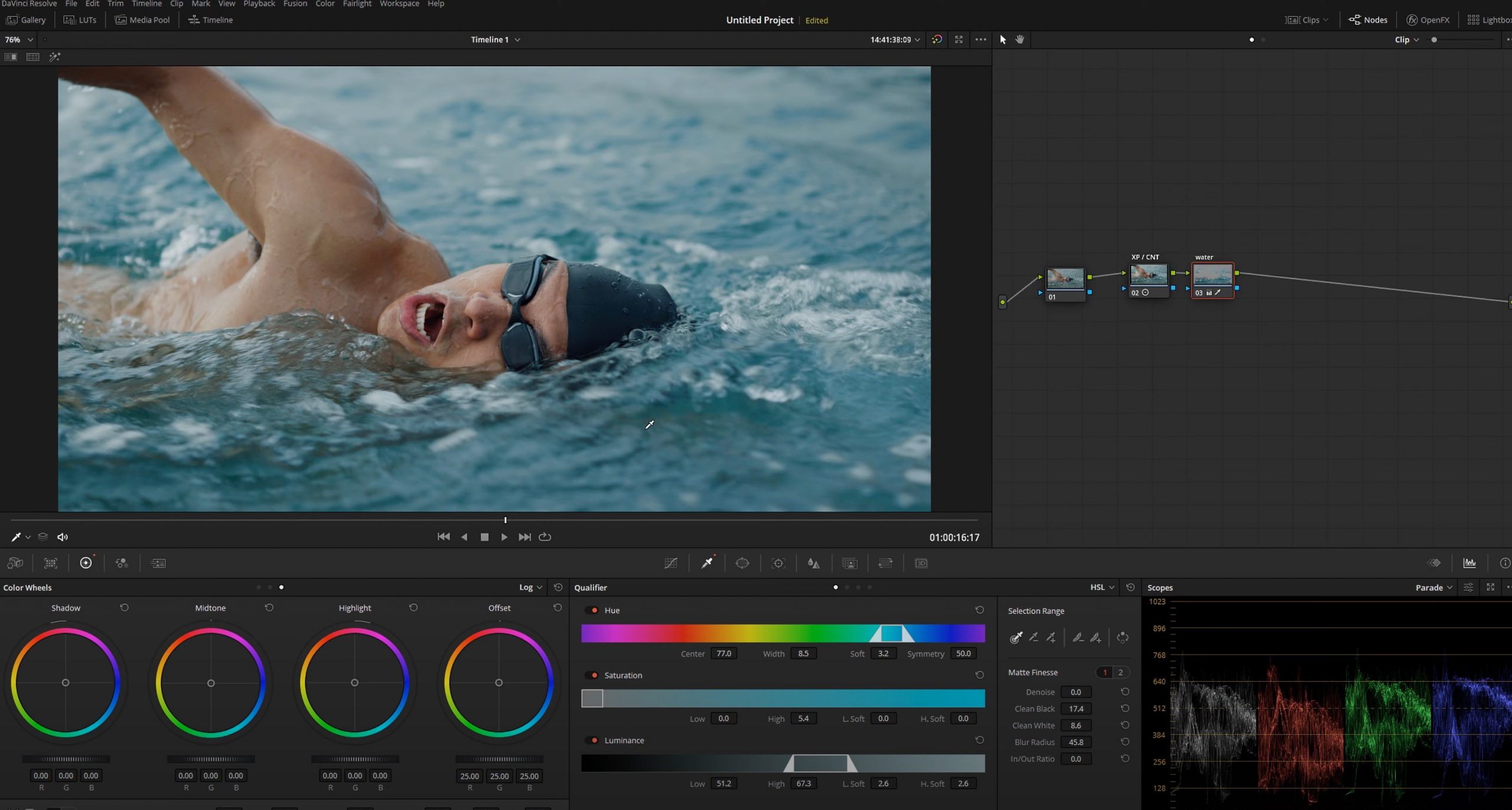 Introduction To Commercial Style Grading In DaVinci Resolve 16